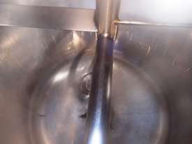 Stainless Steel Mixing Tank (Vertical), Capacity: 300Lt - picture1' - Click to enlarge