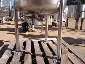 Stainless Steel Mixing Tank (Vertical), Capacity: 300Lt - picture2' - Click to enlarge
