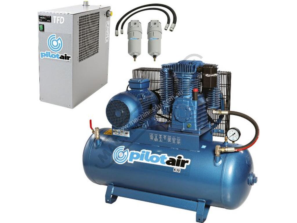 New PILOT AIR COMPRESSORS K30 Three Phase Compressor in NORTHMEAD, NSW