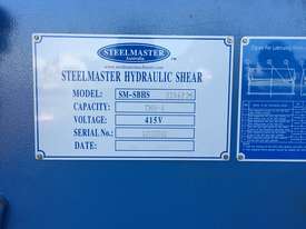 U12135 - USED Steelmaster Hydraulic guillotine - picture2' - Click to enlarge