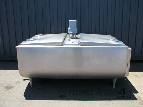 Jacketed Stainless Steel Tank Vat Food Grade - 1550L - Sunset Milk Cooler