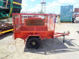 2010 SAMWA P/L SINGLE AXLE CAGED BOX TRAILER - picture0' - Click to enlarge