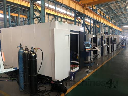 HSG 3015X 2kW Fiber Laser Cutting Machine * IPG & PANASONIC & ALPHA WITTENSTEIN & WSX: All in One! *