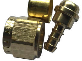 Cigweld Comet Hose Connection Kit  (5mm) Crimp Type 5/8-18 UNF RH - picture0' - Click to enlarge