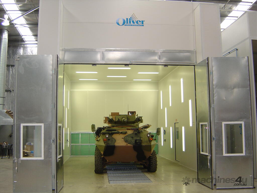 New zodiac The ZODIAC Semi Downdraft Spray Booth Baking Oven Spray