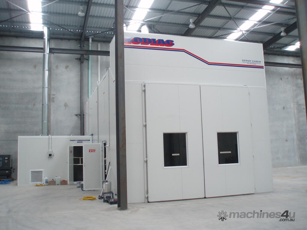 New zodiac The ZODIAC Semi Downdraft Spray Booth Baking Oven Spray