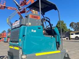 Tennant Electric Sweeper ride on - Hire - picture2' - Click to enlarge