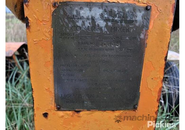 Used Lightburn Concrete Mixer Concrete Mixers in , Listed on Machines4u