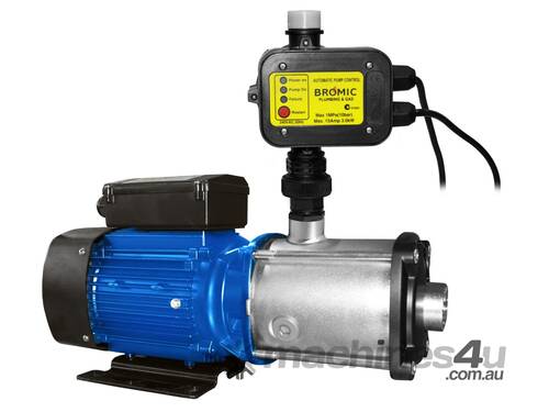 Bromic Waterboy Multistage Clean Water Pump 1.3kW & 3kW Pressure Control