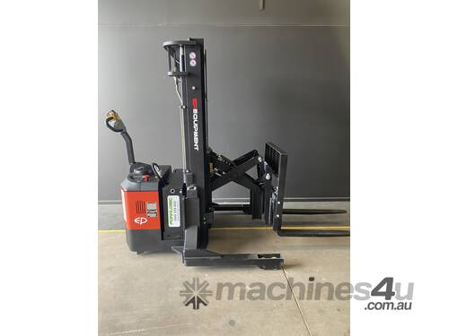 EP Electric 1.5 Tonne Walk Behind Reach Stacker 