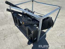 Unused Hydraulic Auger Drive & 3 Augers to suit Skidsteer Loader - picture1' - Click to enlarge