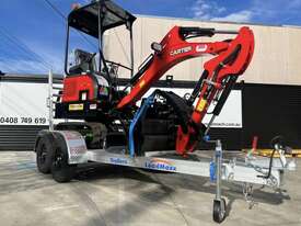 Mini Excavator 2.0 T & Plant Trailer with attachments - picture0' - Click to enlarge