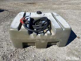 Portable Poly Diesel Tank, 12v Pump, 300L Capacity. Unreserved - Winning bidder will be required to  - picture0' - Click to enlarge