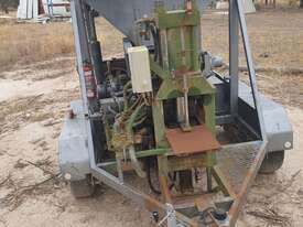 Trailer Brick Press Rammed Earth with Hopper 80 Ton Ram - picture1' - Click to enlarge