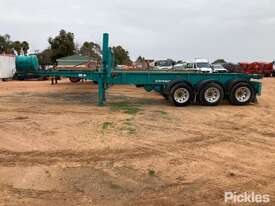 2008 Barker Heavy Duty Tri Axle Tri Axle Tipping Skel Trailer - picture2' - Click to enlarge