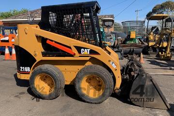Caterpillar 216B Skid Steer Loader 49 HP Ideal for Construction & Farming