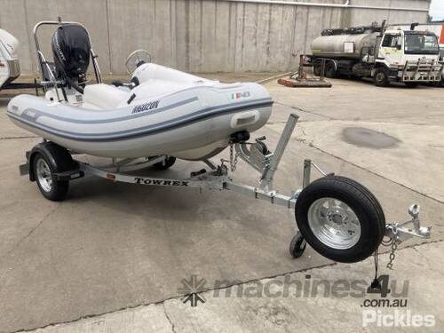 AB Inflatable AB Rider Inflatable Fibreglass Runabout Boat