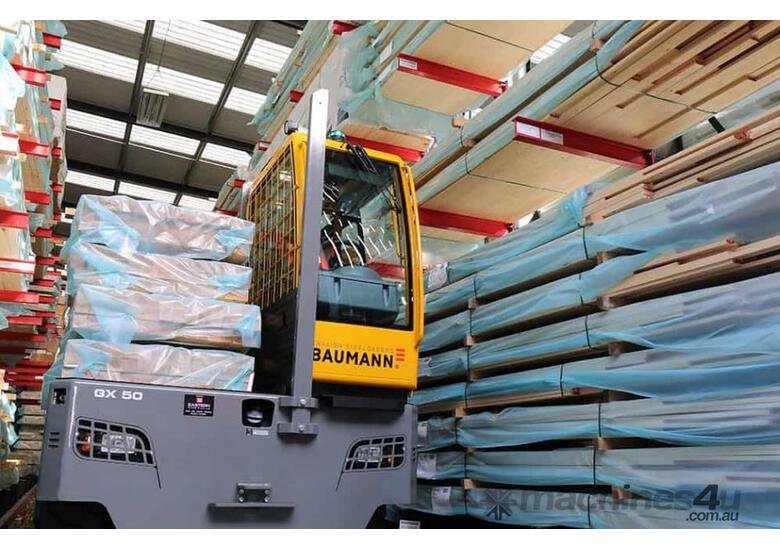 caption BAUMANN GX70 Diesel Sideloader * EXCELLENCE IN ITALIAN ENGINEERING *