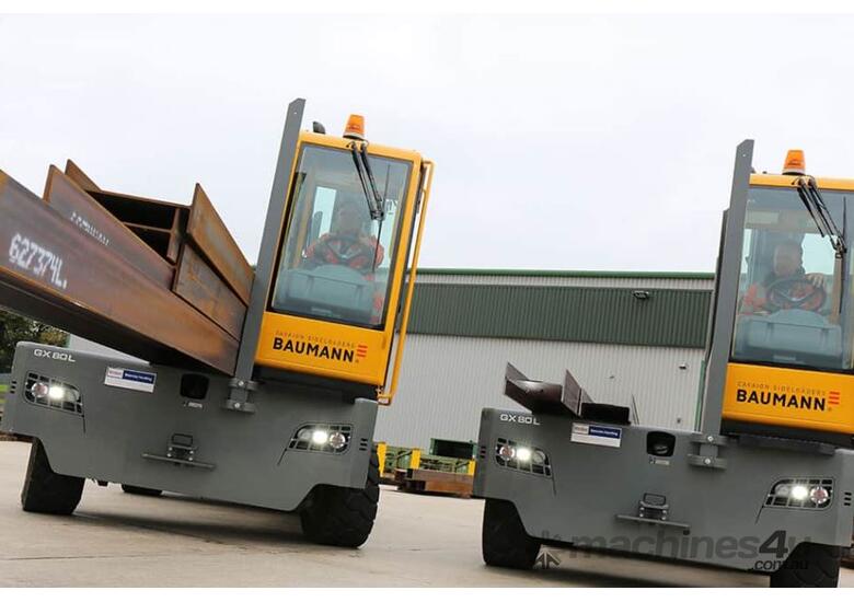 caption BAUMANN GX70 Diesel Sideloader * EXCELLENCE IN ITALIAN ENGINEERING *