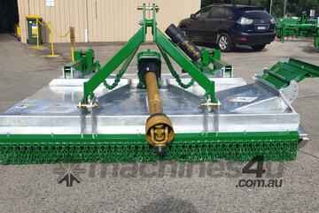 AgrifarmACS240STS 2.4m Side Discharge Galvanised Contractor 90HP Slasher with Wheels *AUSTRALIAN*