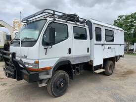 2003 Mitsubishi 4 x 4 Canter Twin Cab Camper with Front Winch - picture0' - Click to enlarge