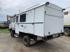 2003 Mitsubishi 4 x 4 Canter Twin Cab Camper with Front Winch - picture2' - Click to enlarge