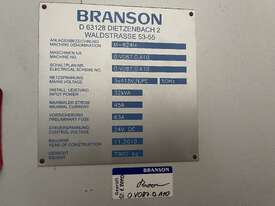 2x BRANSON Plastic Vibration Welder M-824H and M-924Li - picture0' - Click to enlarge