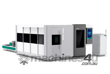 Oree Fiber Laser 3m x 1.5m Exchange Table with Rotary Axis 6.5m 3KW IPG