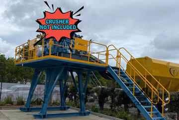   SKID MOUNTED CRUSHER FRAME
