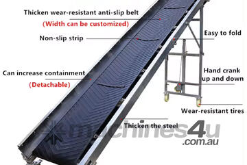 Portable Folding Belt Conveyor