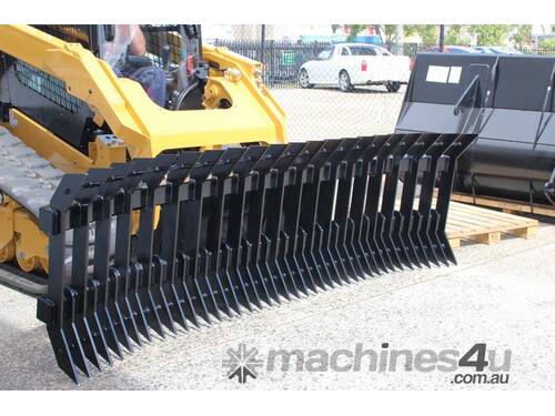 caption NORM ENGINEERING REVERSIBLE STICK RAKE