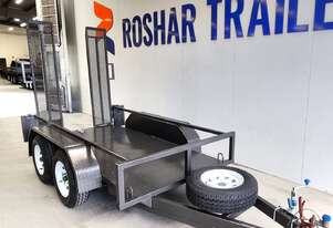 8X4 SCISSOR LIFT TRAILER 2 TONNE GVM