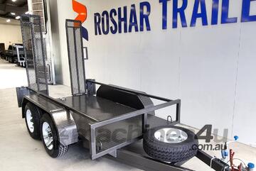 8X4 SCISSOR LIFT TRAILER 2 TONNE GVM