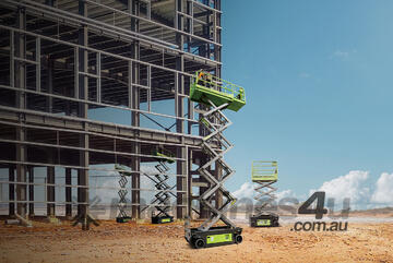 ZOOMLION ZS1212HD Scissor Lift - 13.80m Work Height & 350kg Platform Capacity