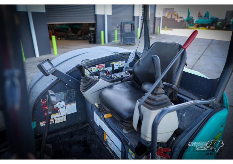 caption KOBELCO SK45SRX-6 EXCAVATOR