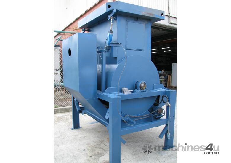 caption Industrial Paddle Ribbon Mixer Continuous 1000 L with Dust Filtration System
