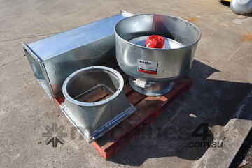 Industrial Centrifugal Exhaust Fan Ventilation System 3 HP - Cyclo Fans