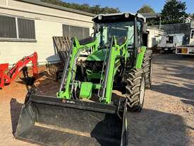 Deutz 4080E Cab tractor with 4in1 Loader - picture0' - Click to enlarge