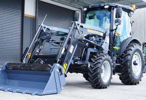 Trident Plus Synchromesh Model 75HP 4WD A/C Cabin Tractor with 4-in-1 Bucket (4,300kg Gross Weight)