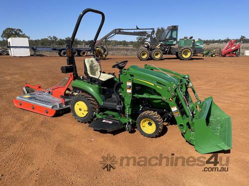 John Deere 1023E Tractor Package Deal