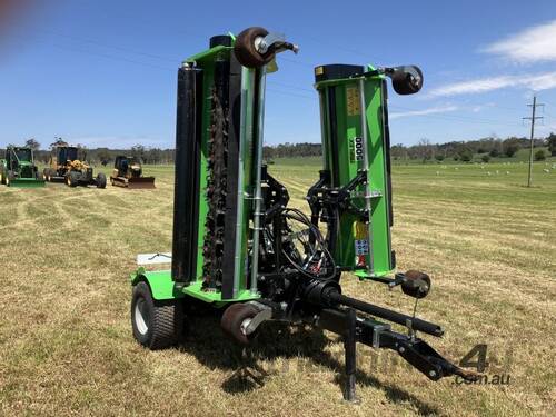 caption 2021 Peruzzo Triflex 5000 Folding Wing Mower