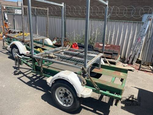 2014 Toledo Single Axle Plant Trailer