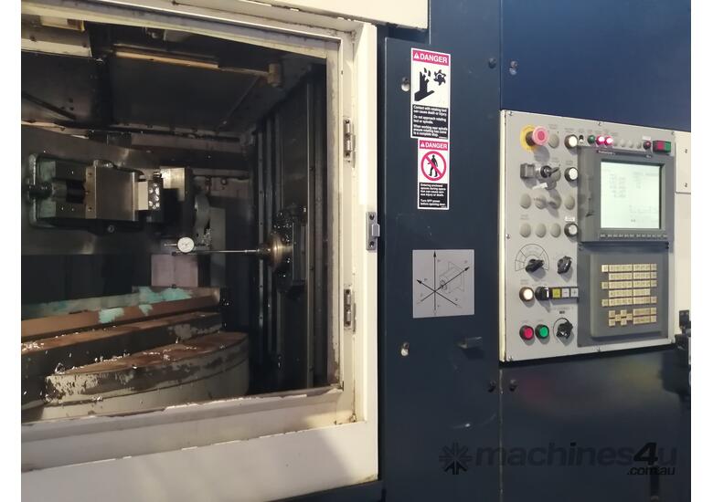 caption 2003 MAKINO J66-5XR 5 AXIS CNC Horizontal Milling Machine - Price Negotiable!