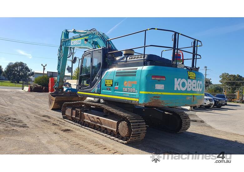 caption 2019 Kobelco SK300LC-10