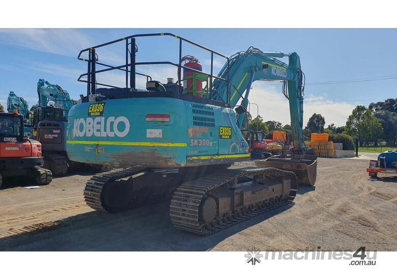 caption 2019 Kobelco SK300LC-10