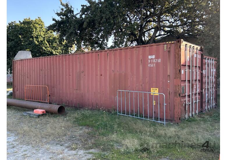 caption 40 Foot High Cube Shipping Container