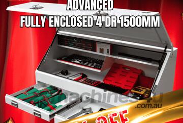 746Pc Advanced 4 Drawer Truck Tool Kit 1500Mm (White)