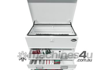 208Pc 3 Drawer Ute Box (White)