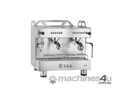 Bezzera Otto Silver Compact 2 Group Espresso Machine Bzottocde2Is1