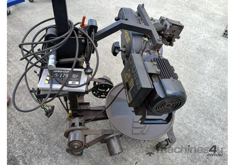 caption Procut PFM 9.2 on Car Brake Lathe with Mobile Stand and Cove - Hendra QLD